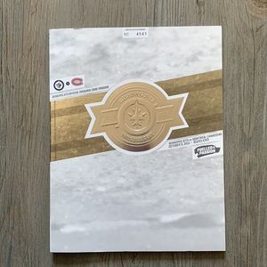 NHL Winnipeg Jets Inaugural Game Program